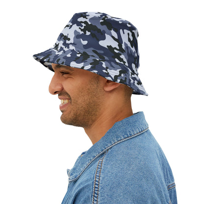 Camo Bucket Hat | Light Blue Camouflage