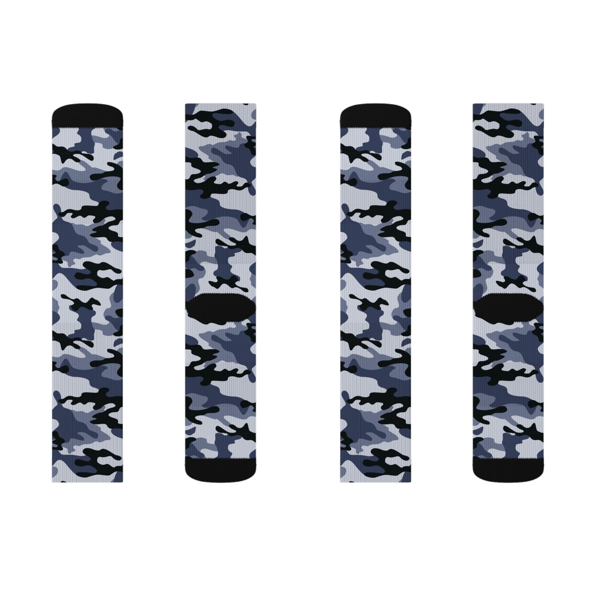 Camo Socks | Light Blue Camouflage