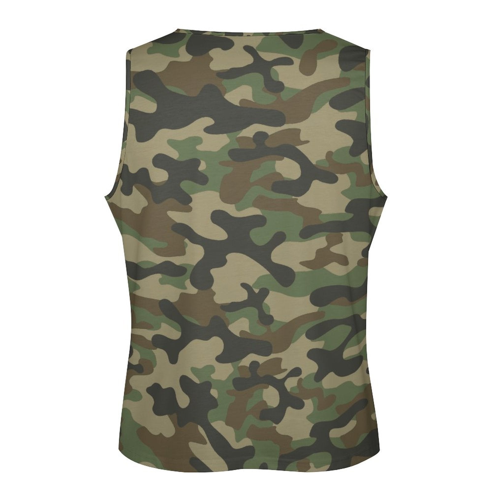 Camo Tank Top | Military Brown Camouflage