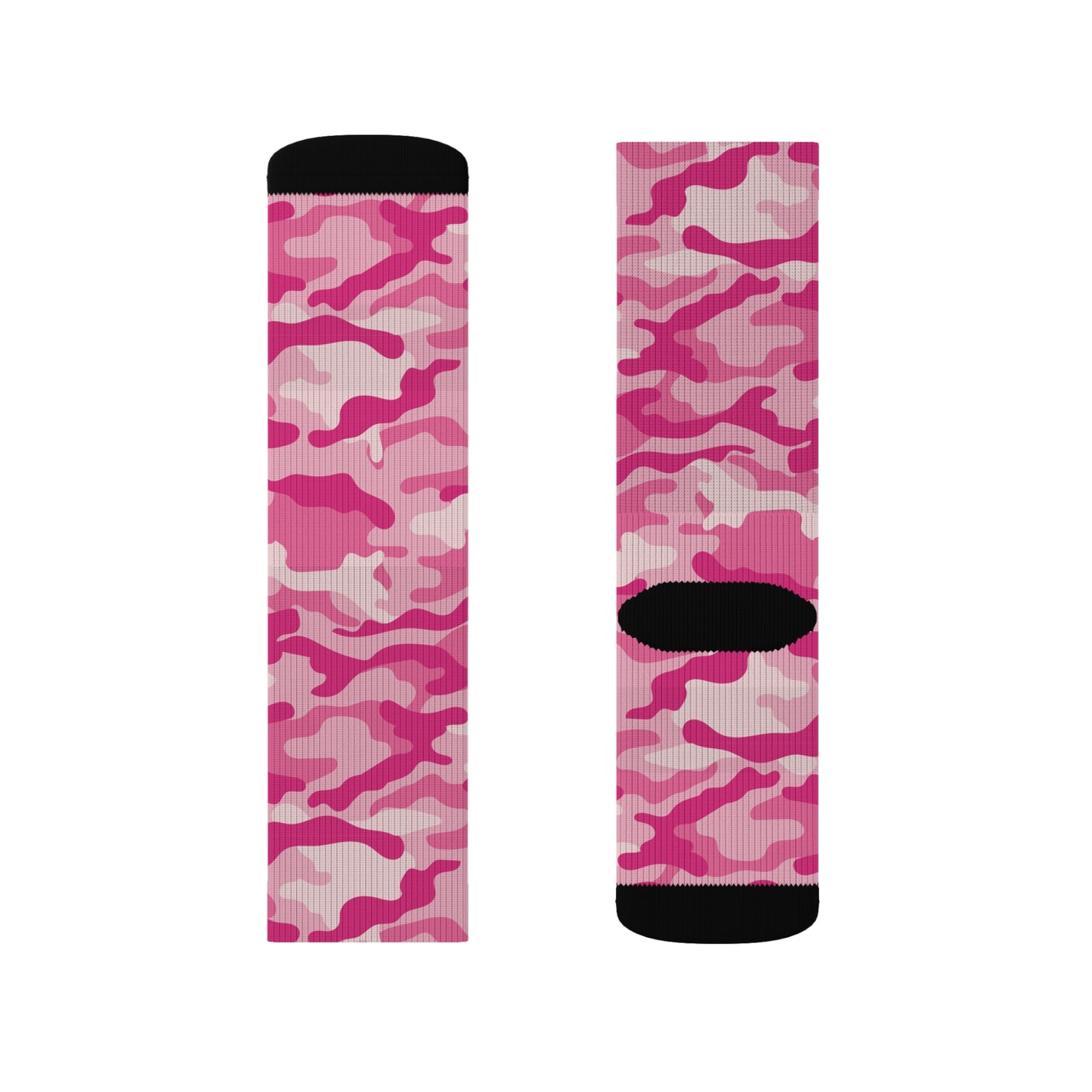 Camo Socks | Lavender Pink Camouflage