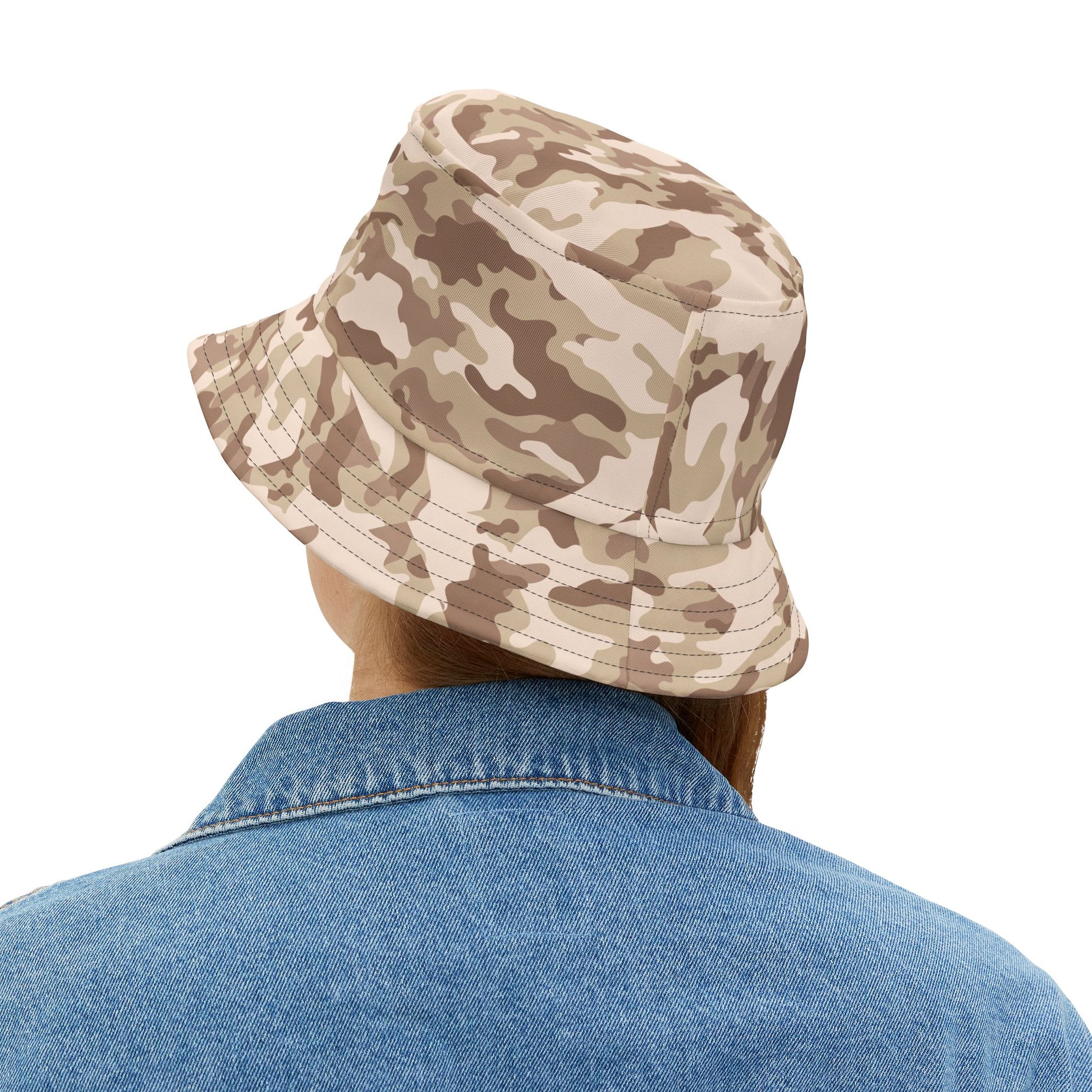 Camo Bucket Hat | Desert Brown Camouflage