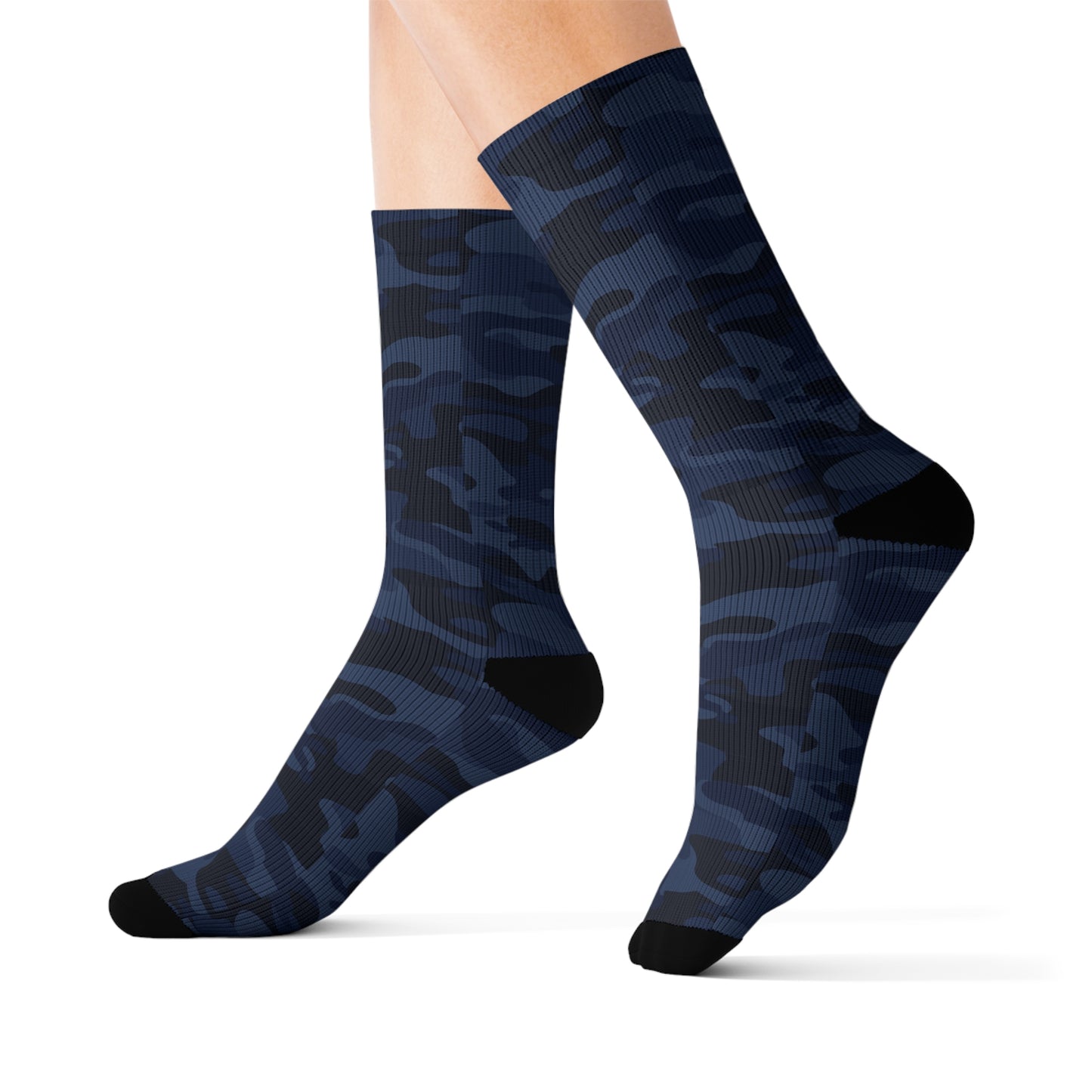 Camo Socks | Deep Blue Camouflage