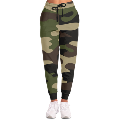 Camo Joggers | Unisex | Classic Green