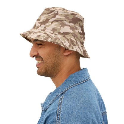 Camo Bucket Hat | Desert Brown Camouflage