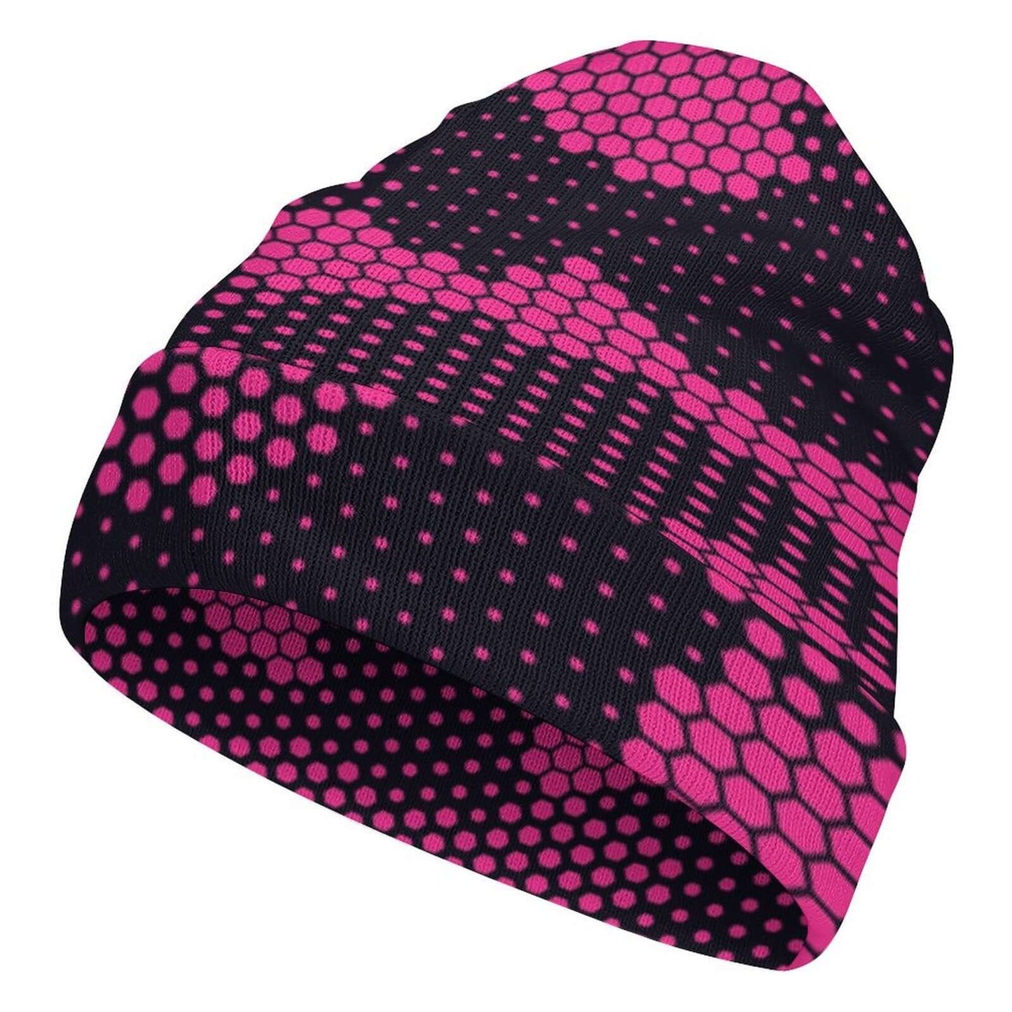 Camo Beanie | Pink Digital Camouflage