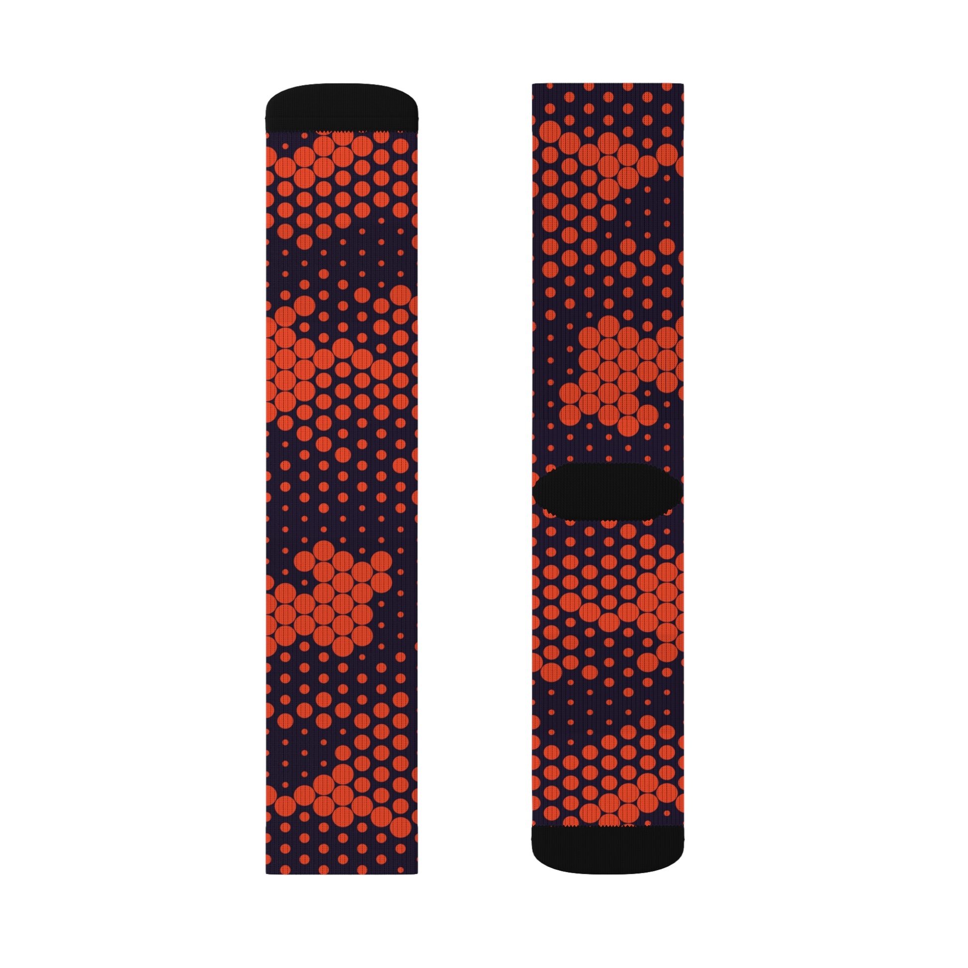 Camo Socks | Blue & Orange Digital Camouflage