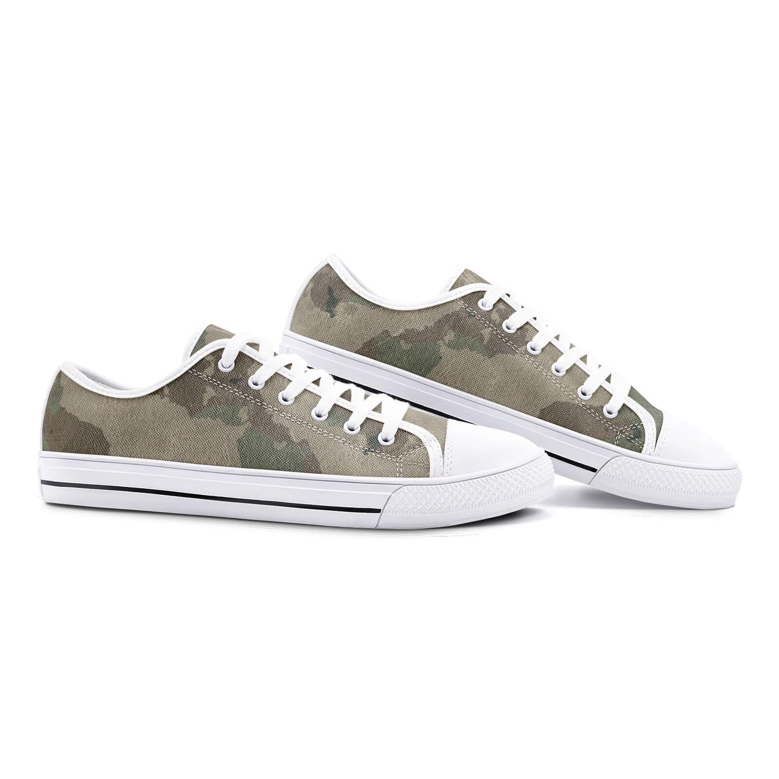 Camouflage canvas shoes deals