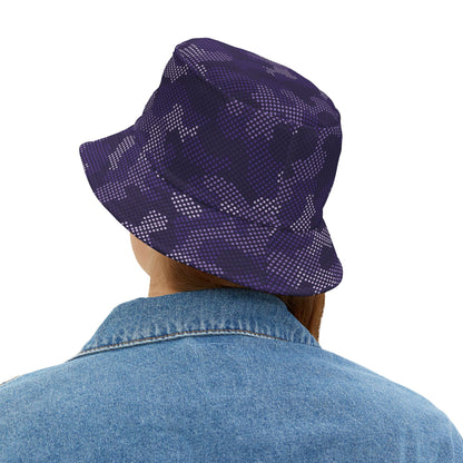 Camo Bucket Hat | Blue Led Camouflage