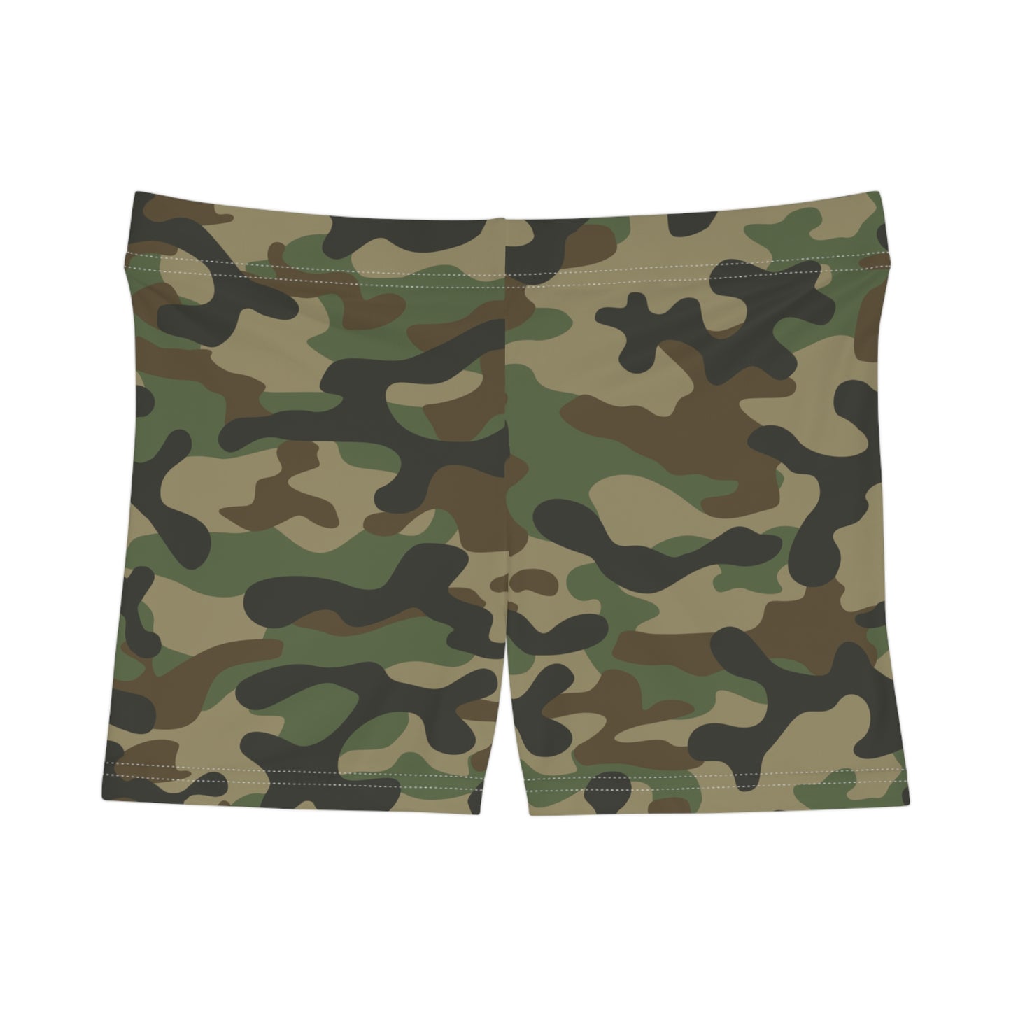 Women's Camo Shorts | Tight Fit | Military Brown Camouflage