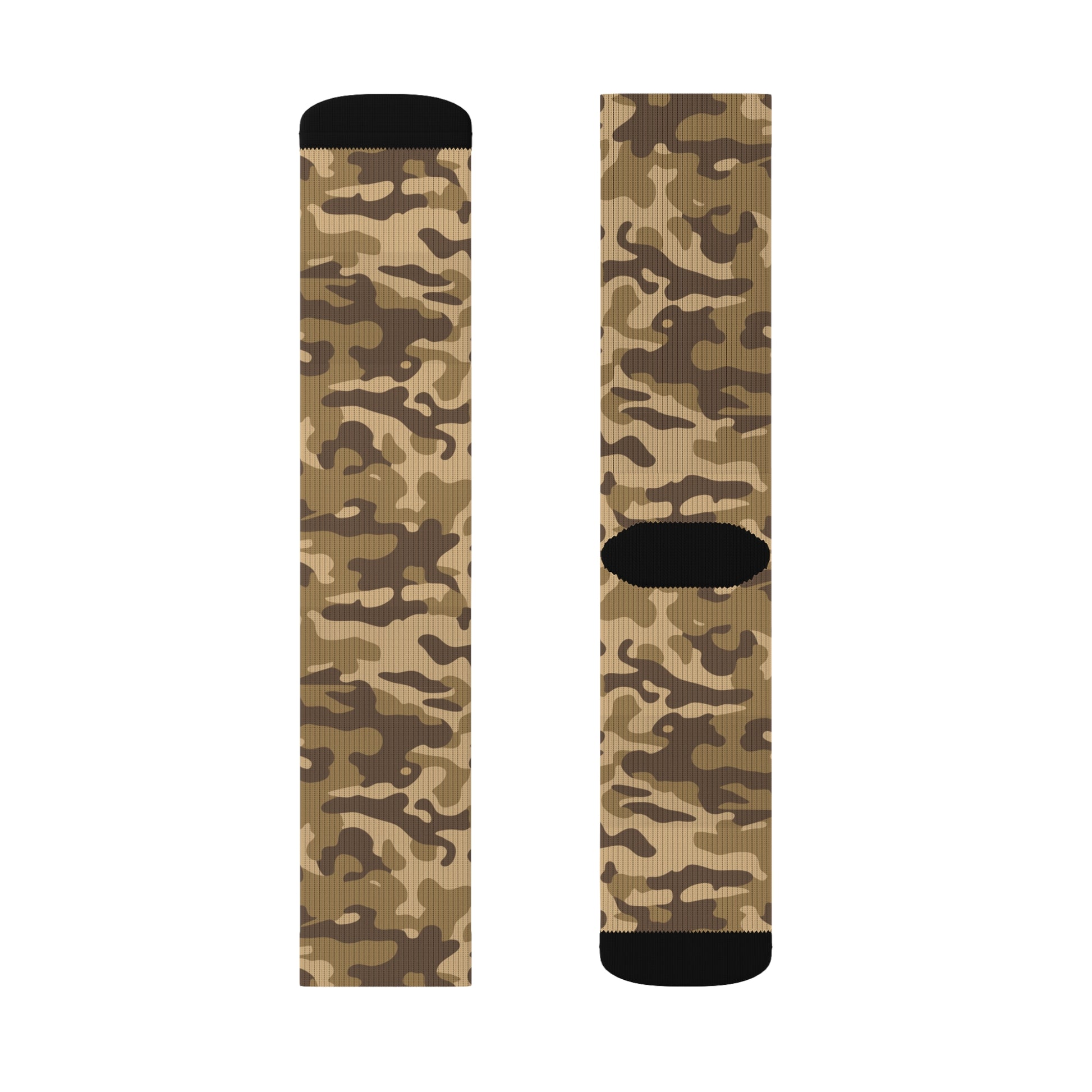 Camo Socks | Khaki Camouflage