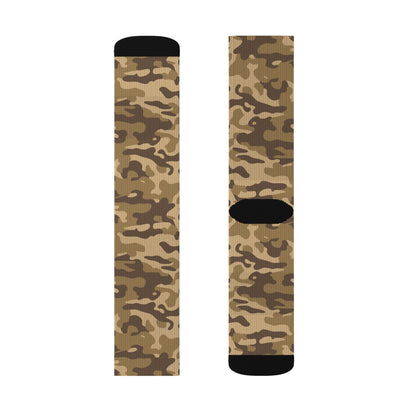 Camo Socks | Khaki Camouflage