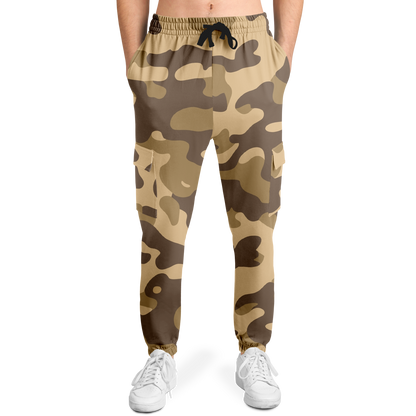 Camo Cargo Pants | Unisex | Khaki Camouflage