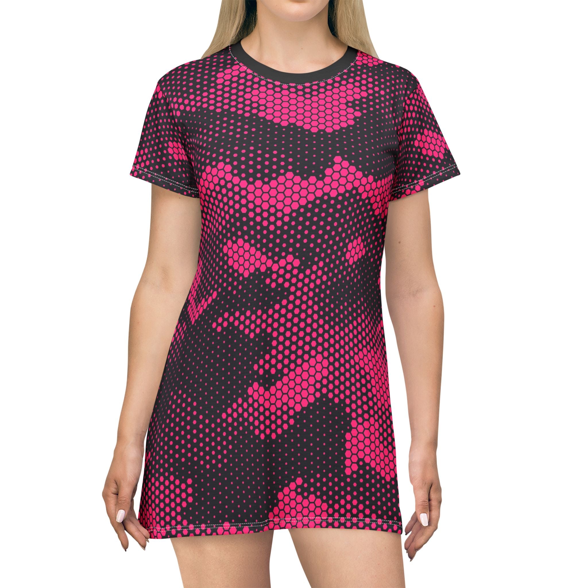 Camo T Shirt Dress Collection Vibrant Camouflage Colors