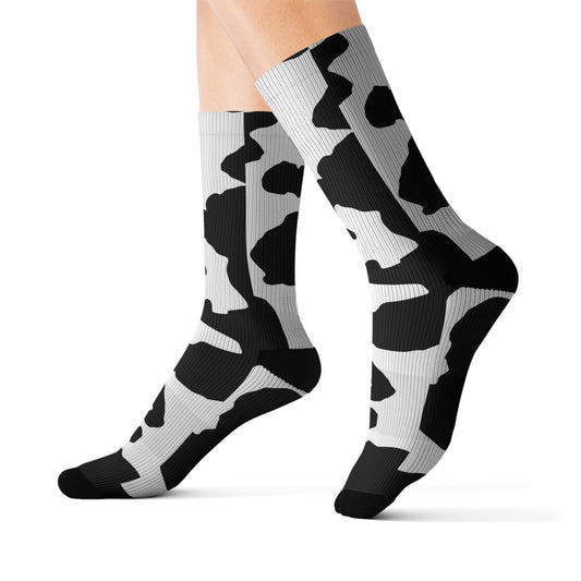 Camo Socks | Black & White Camouflage