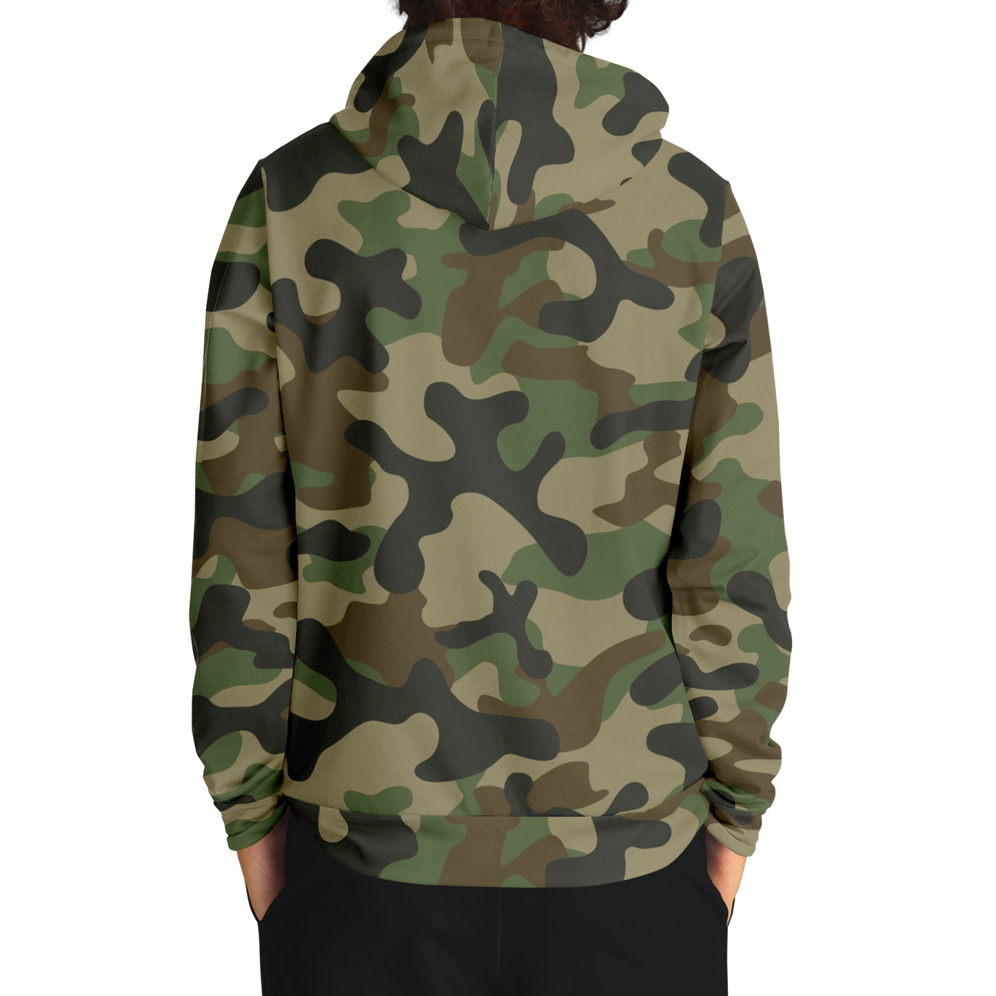 Camo Hoodie | Military Brown Camouflage