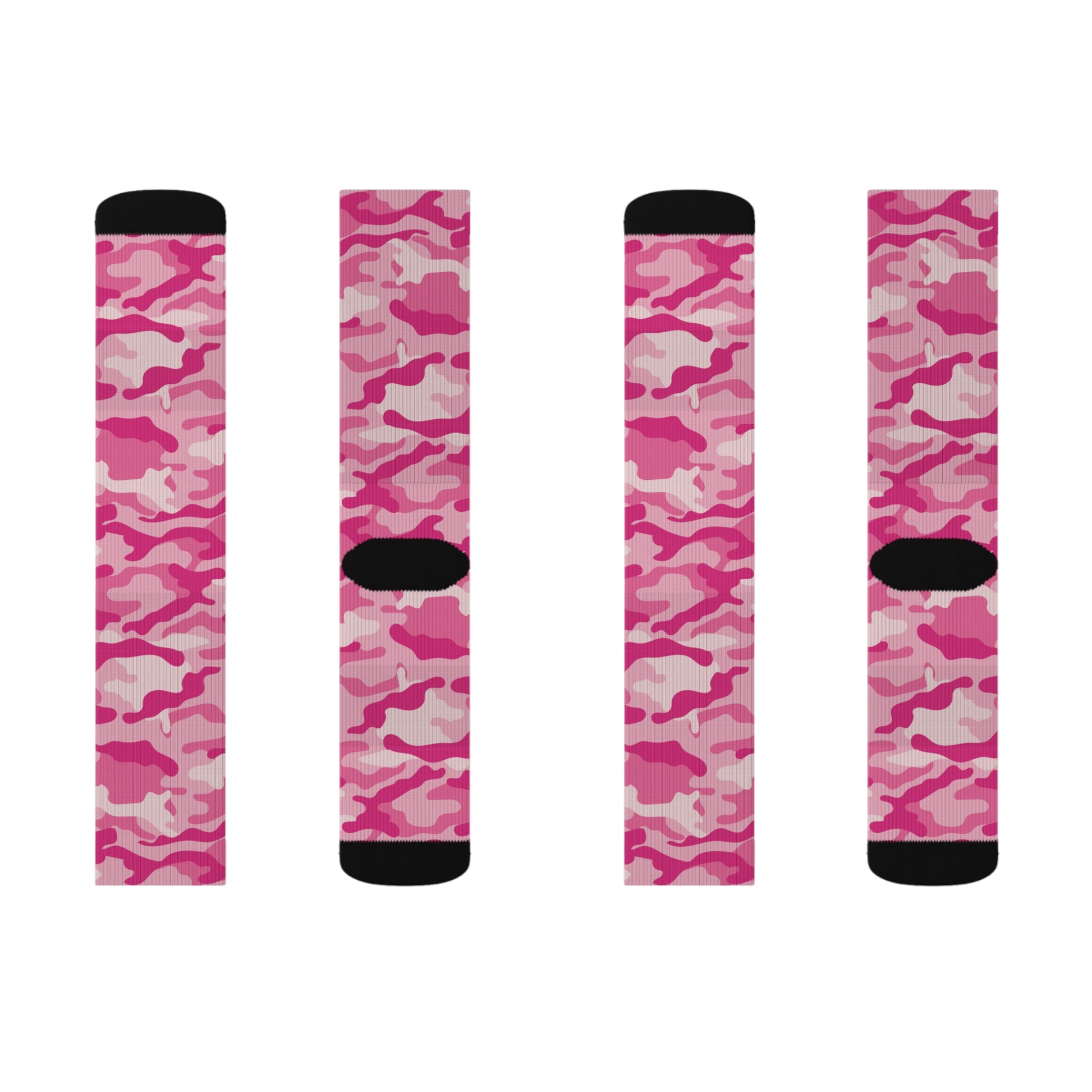 Camo Socks | Lavender Pink Camouflage