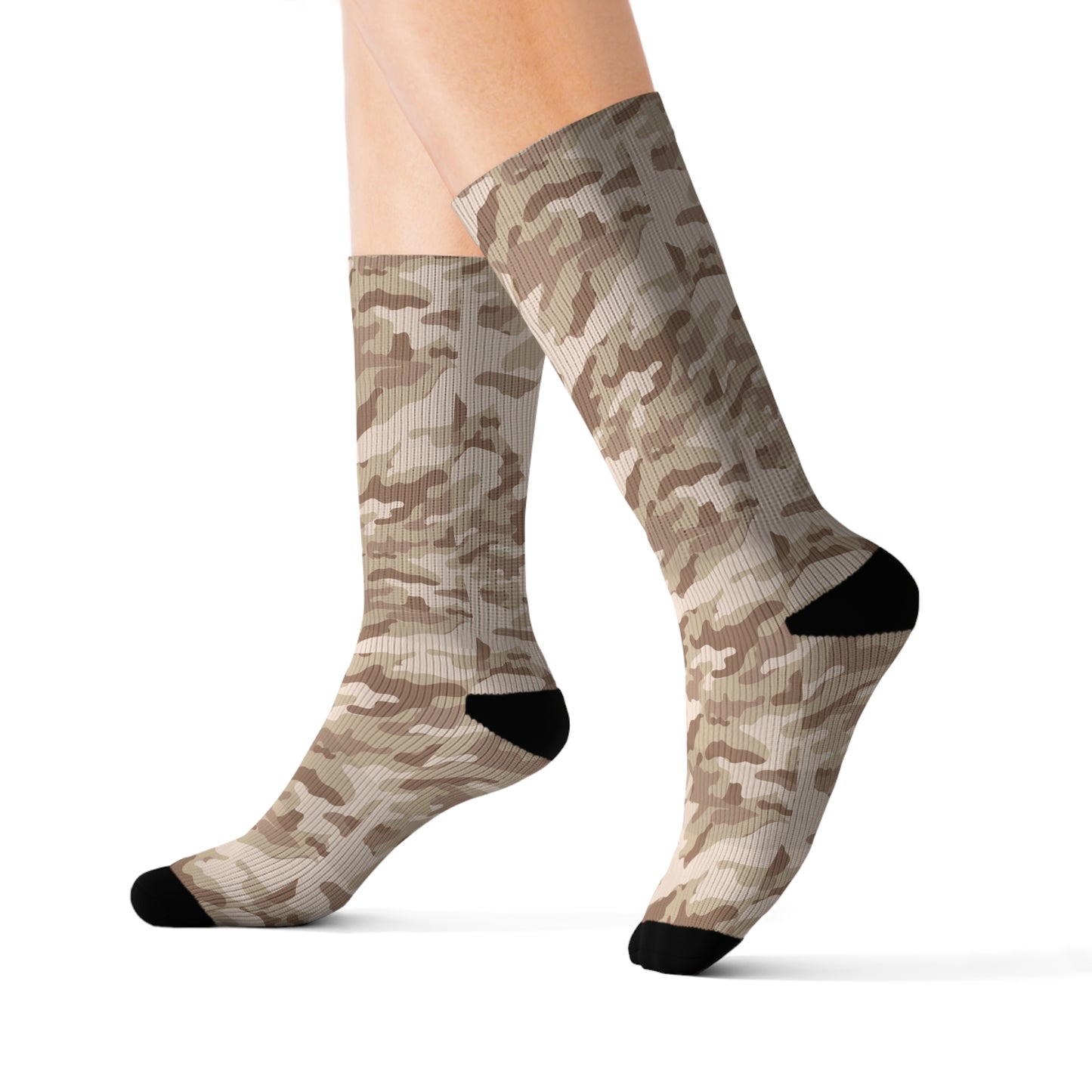 Camo Socks | Desert Brown Camouflage