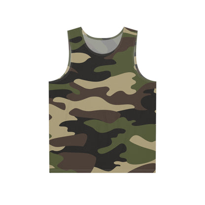 Men's Camo Tank Top | Classic Green | Loose Fit