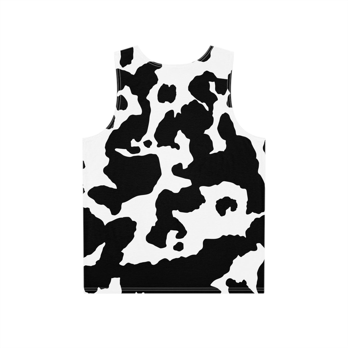 Men's Camo Tank Top | Black & White | Loose Fit