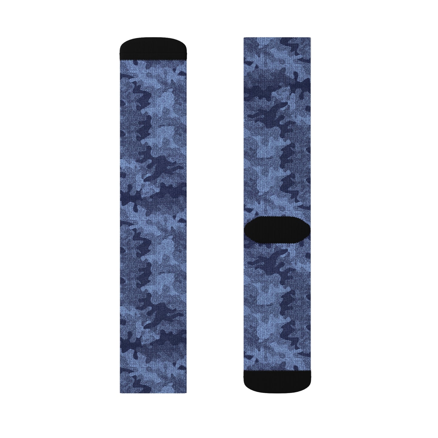 Camo Socks | Denim Blue Camouflage