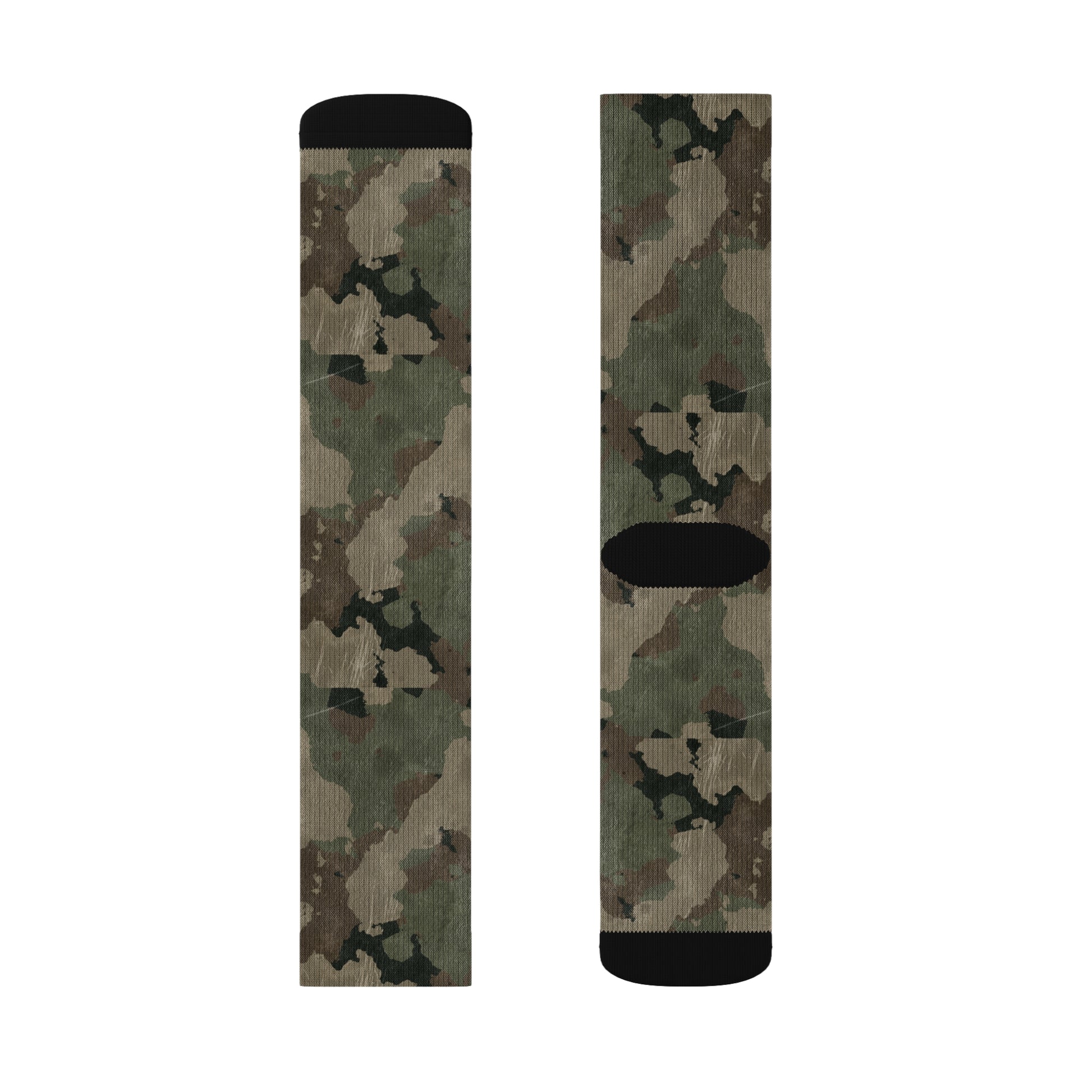 Camo Socks | Dirty Brown Camouflage