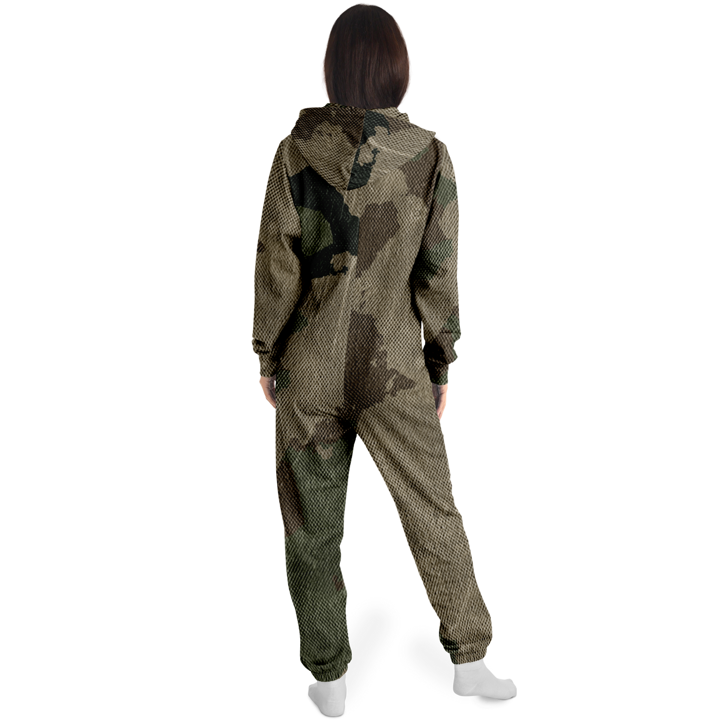 Camo Onesie | Dirty Brown Camouflage