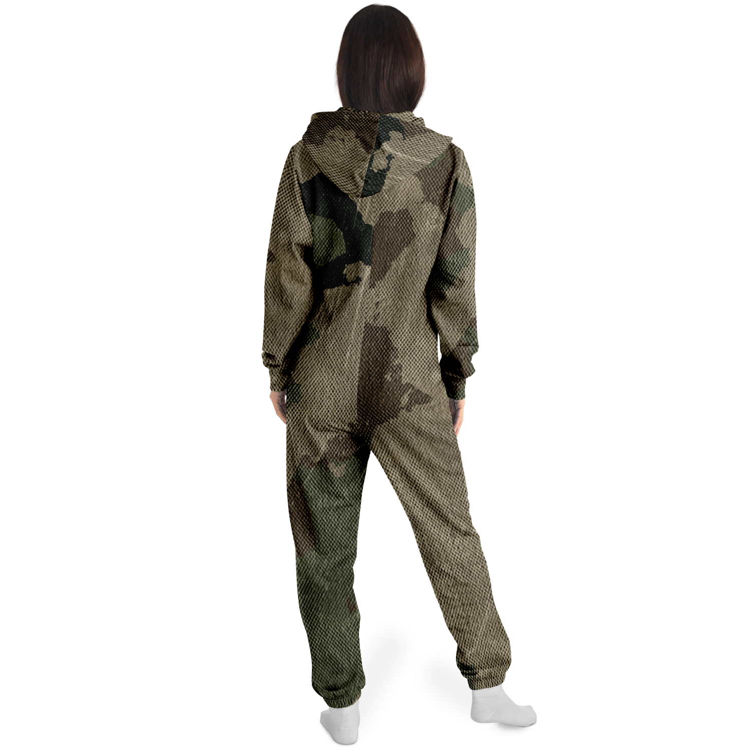 Camo Onesie | Dirty Brown Camouflage