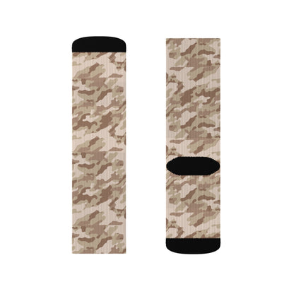 Camo Socks | Desert Brown Camouflage