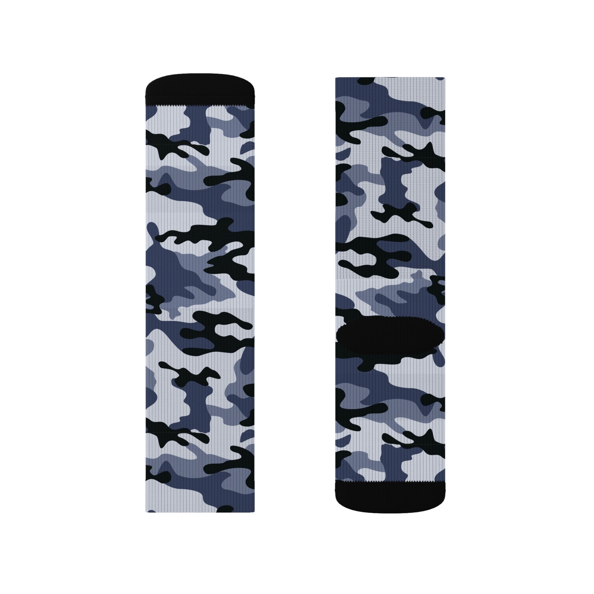 Camo Socks | Light Blue Camouflage