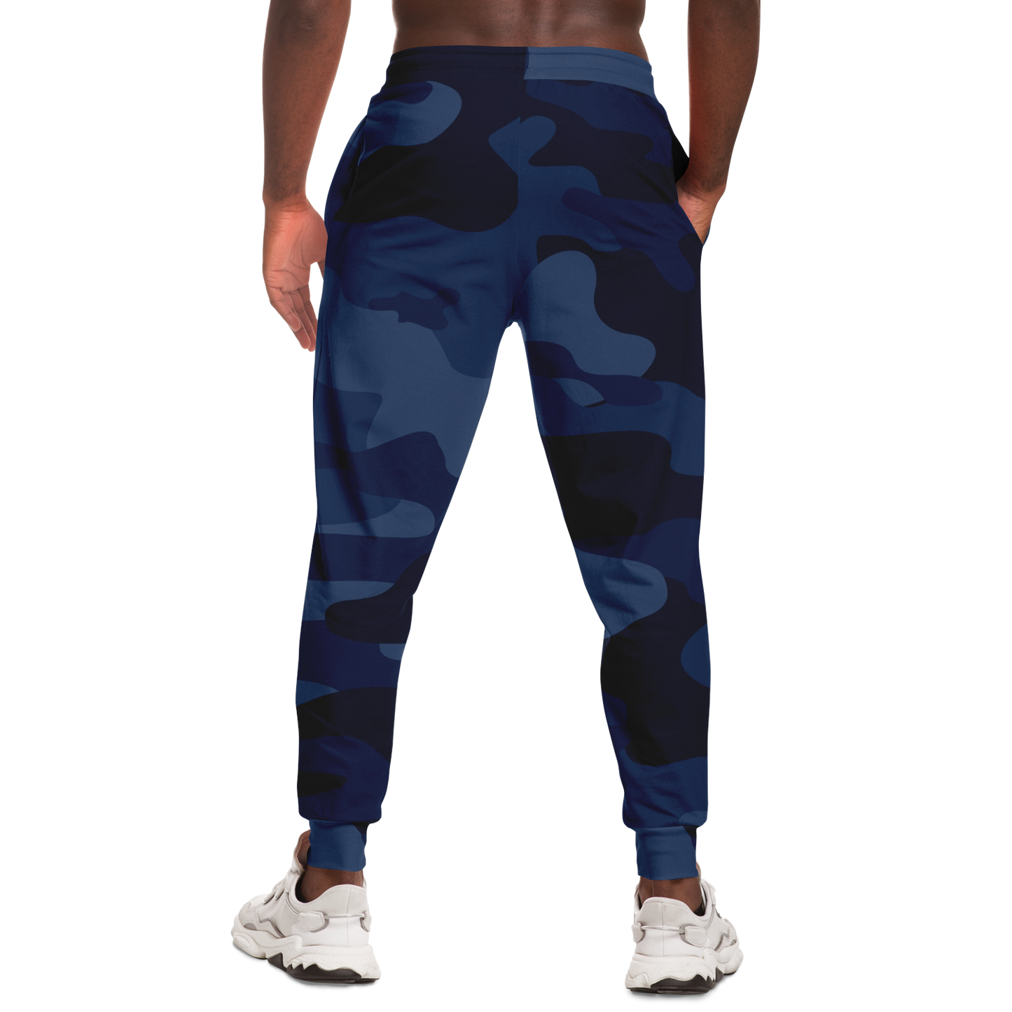 Camo Sweatpants | Unisex | Deep Blue Camouflage