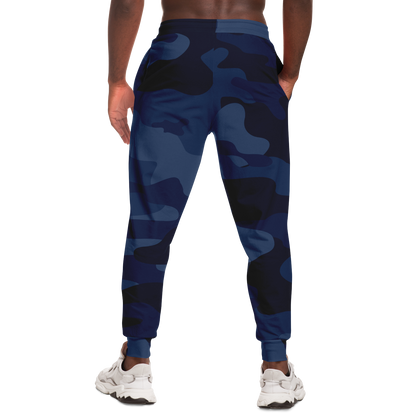 Camo Sweatpants | Unisex | Deep Blue Camouflage