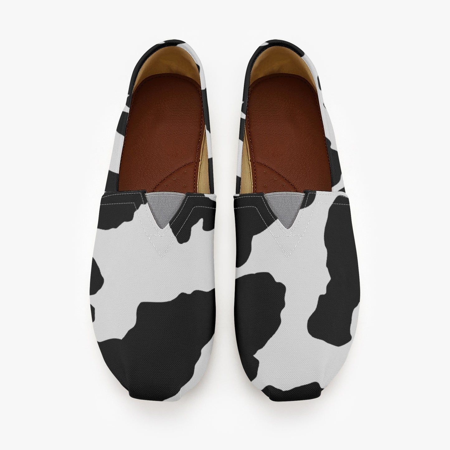 Camo Toms | Black & White Canvas Shoes