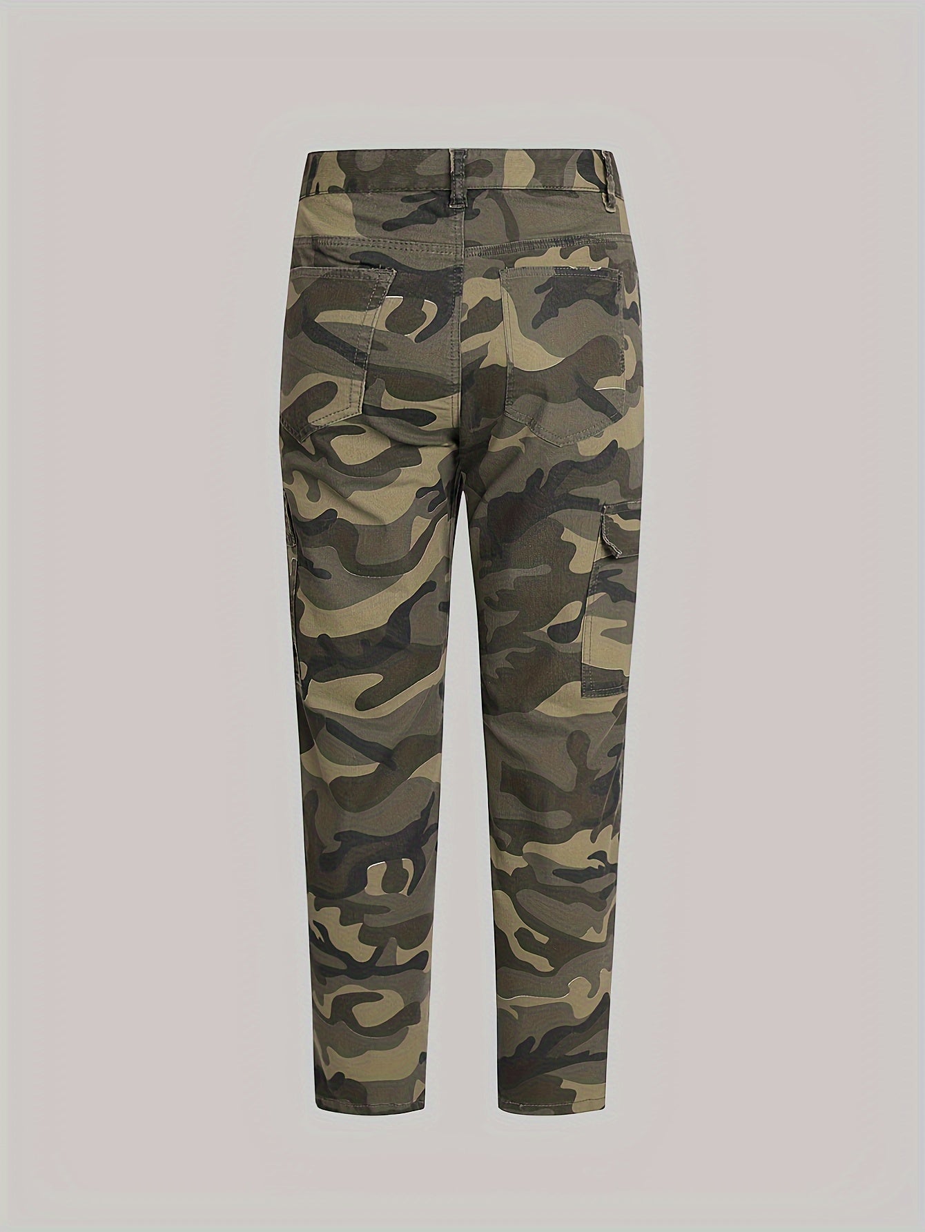 Men's Slim-Fit Camo Jeans | Stretch Denim, Casual Style