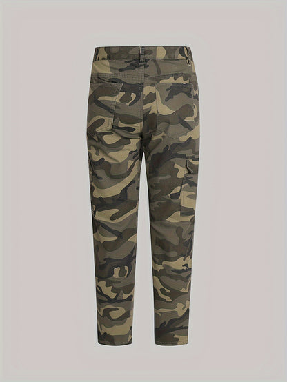 Men's Slim-Fit Camo Jeans | Stretch Denim, Casual Style