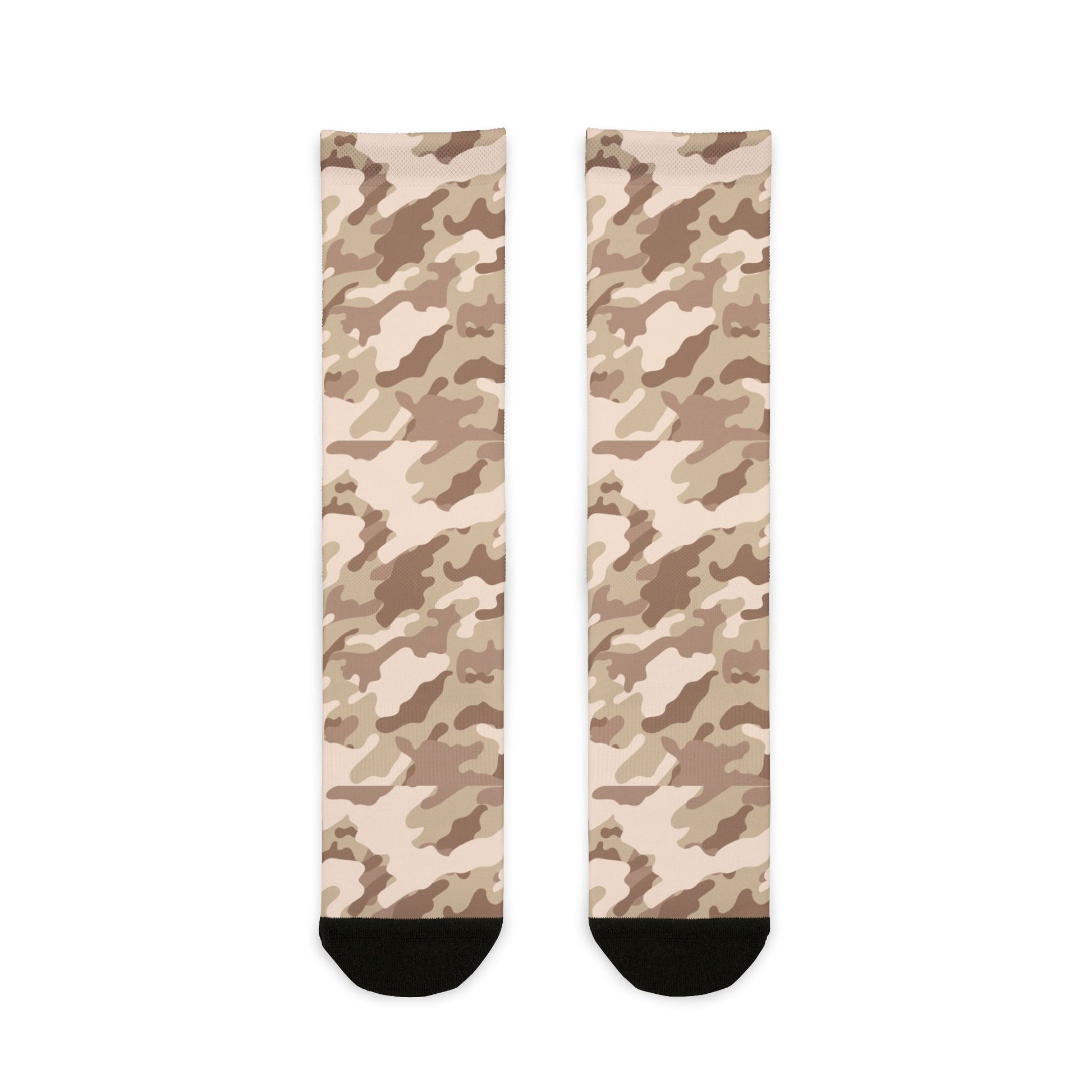 Camo Socks | Desert Brown | Sublimation Crew