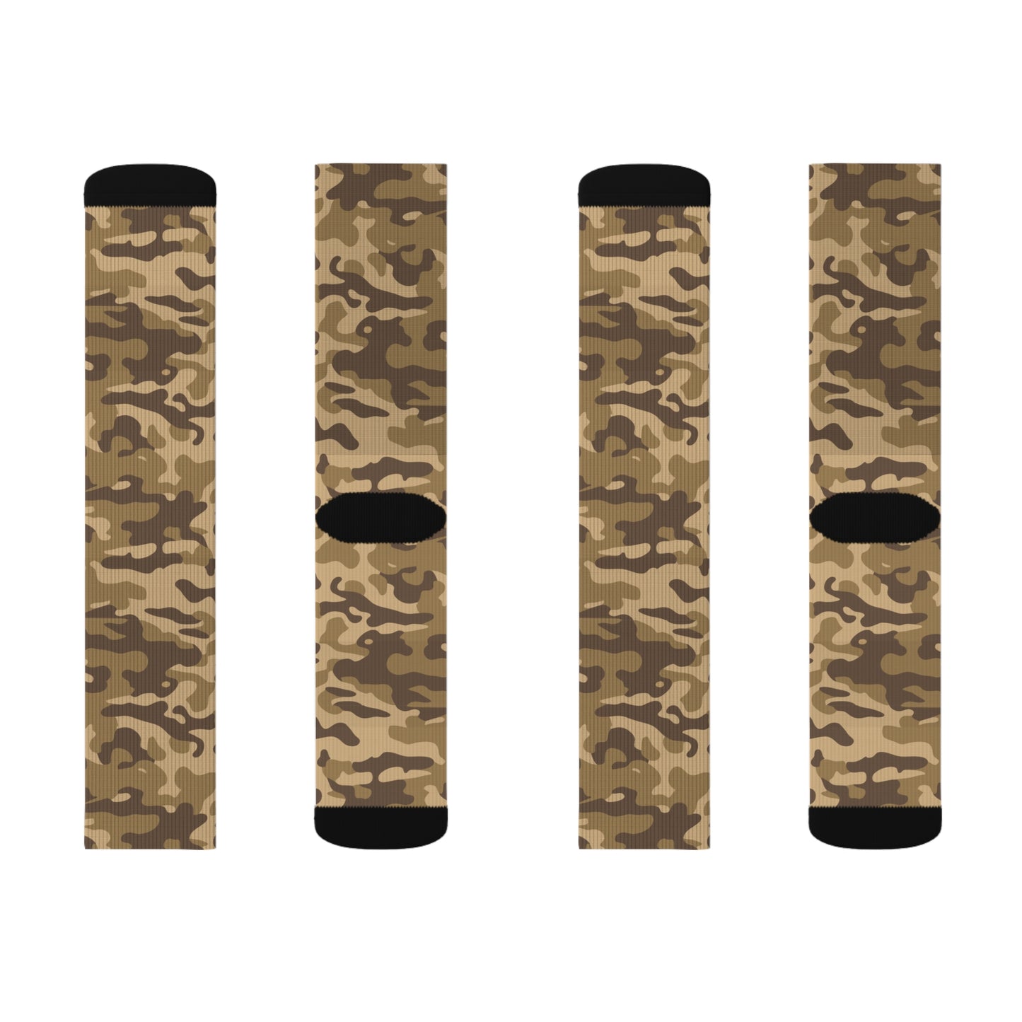 Camo Socks | Khaki Camouflage