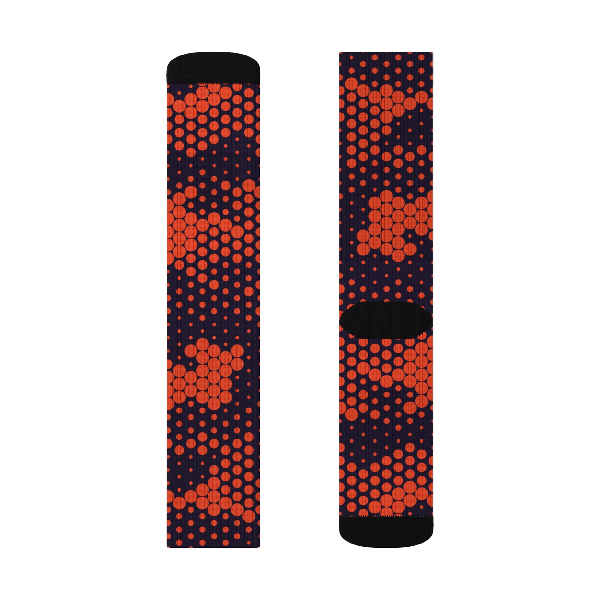 Camo Socks | Blue & Orange Digital Camouflage