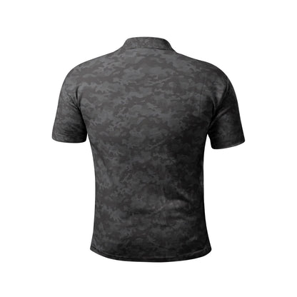 Black Camo Golf Shirt | Classic Army Camouflage