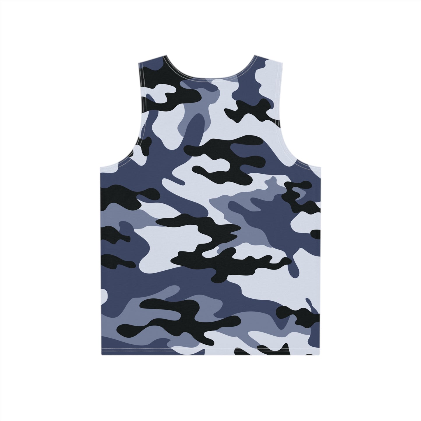 Men's Camo Tank Top | Light Blue Camouflage | Loose Fit