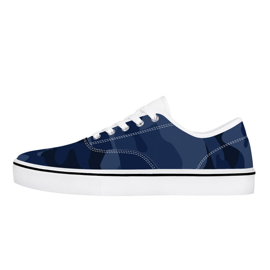 Camo Skate Shoes | Deep Blue Camouflage