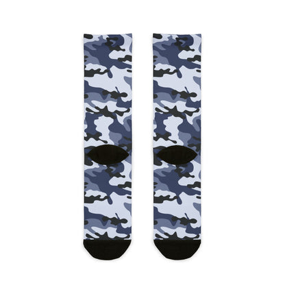 Camo Socks | Light Blue | Sublimation Crew