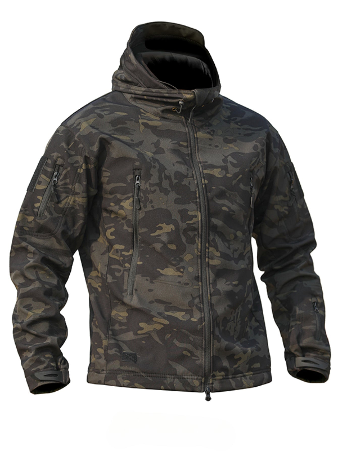 Camouflage Jacket for Men, Outdoor Coat for Hiking & Training