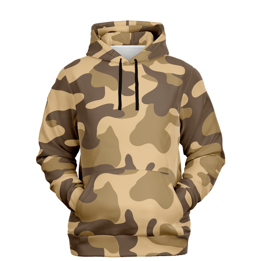 Camo Hoodie | Khaki Camouflage Pullover