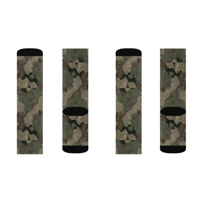 Camo Socks | Dirty Brown Camouflage