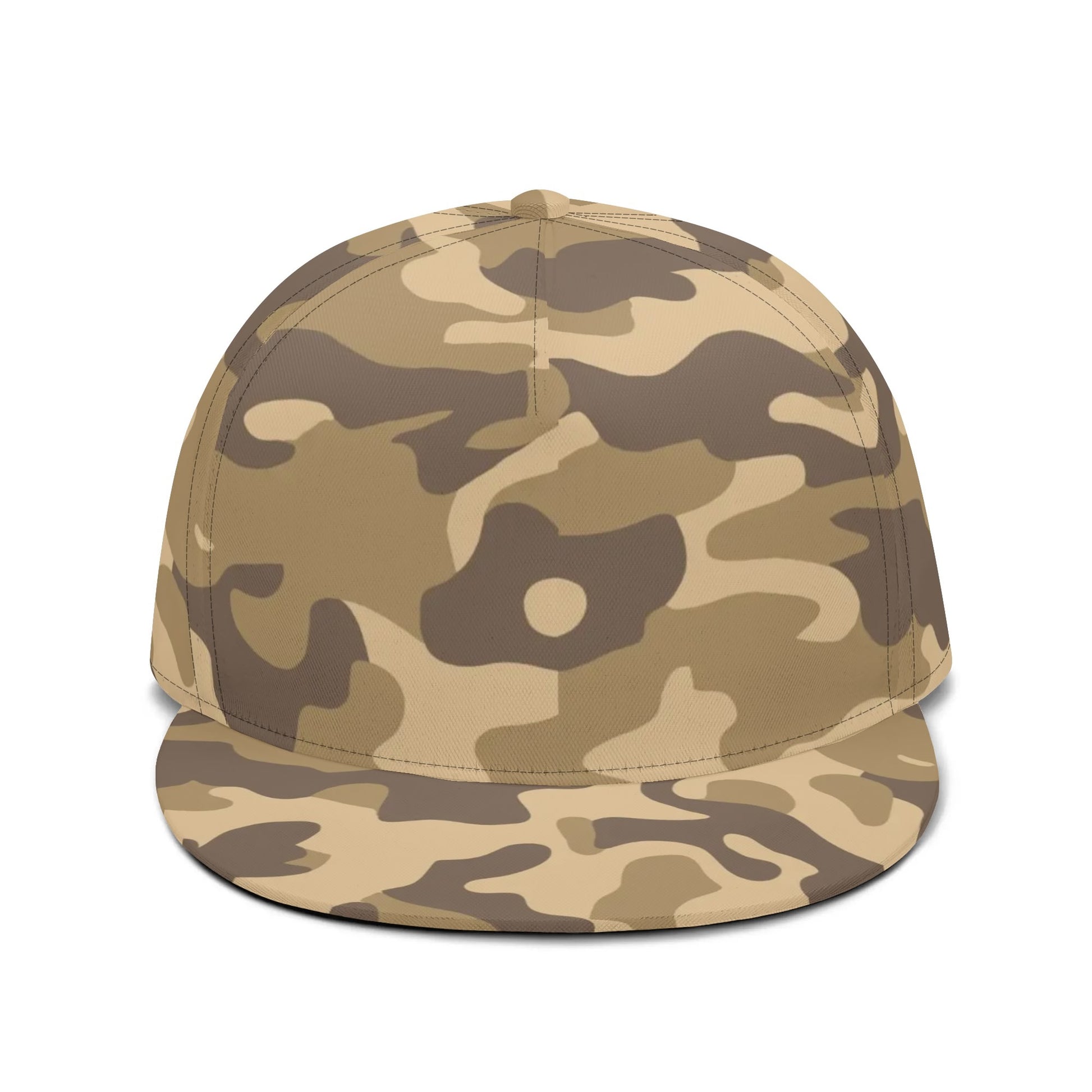 Camo Snapback | Khaki Camouflage