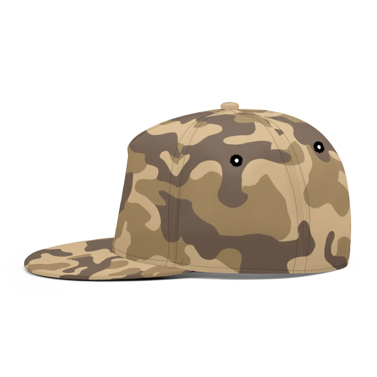 Camo Snapback | Khaki Camouflage