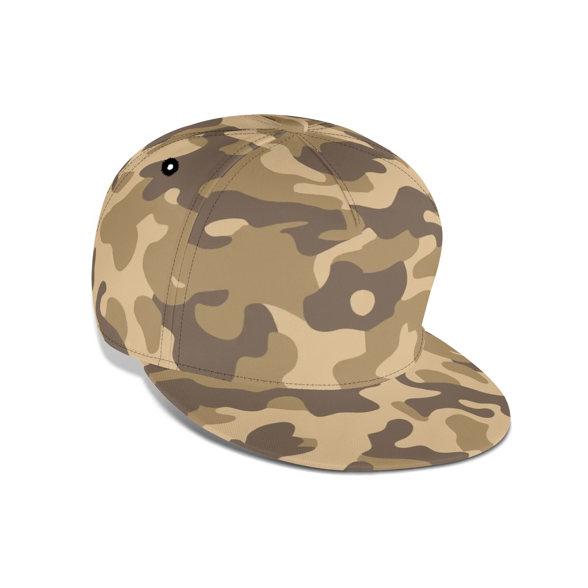 Camo Snapback | Khaki Camouflage