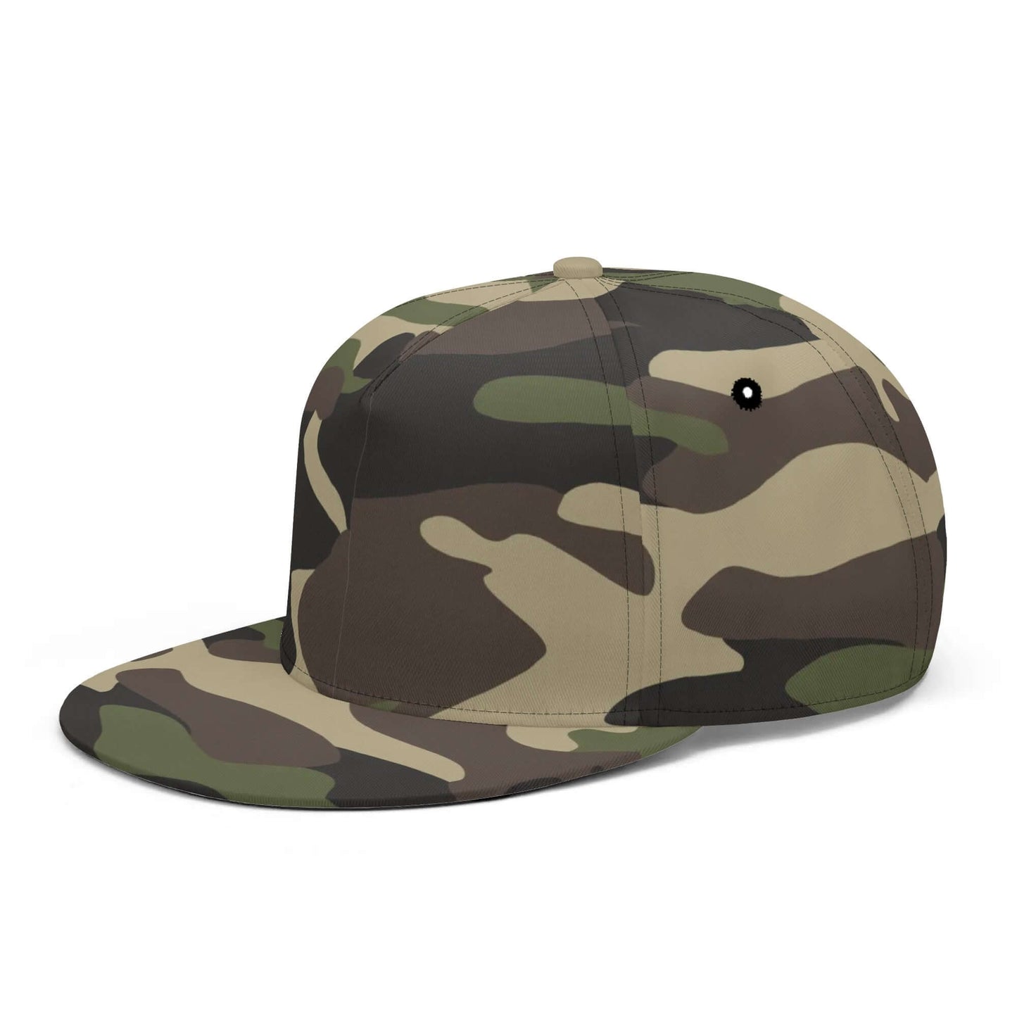 Camo Snapback | Classic Green Camouflage