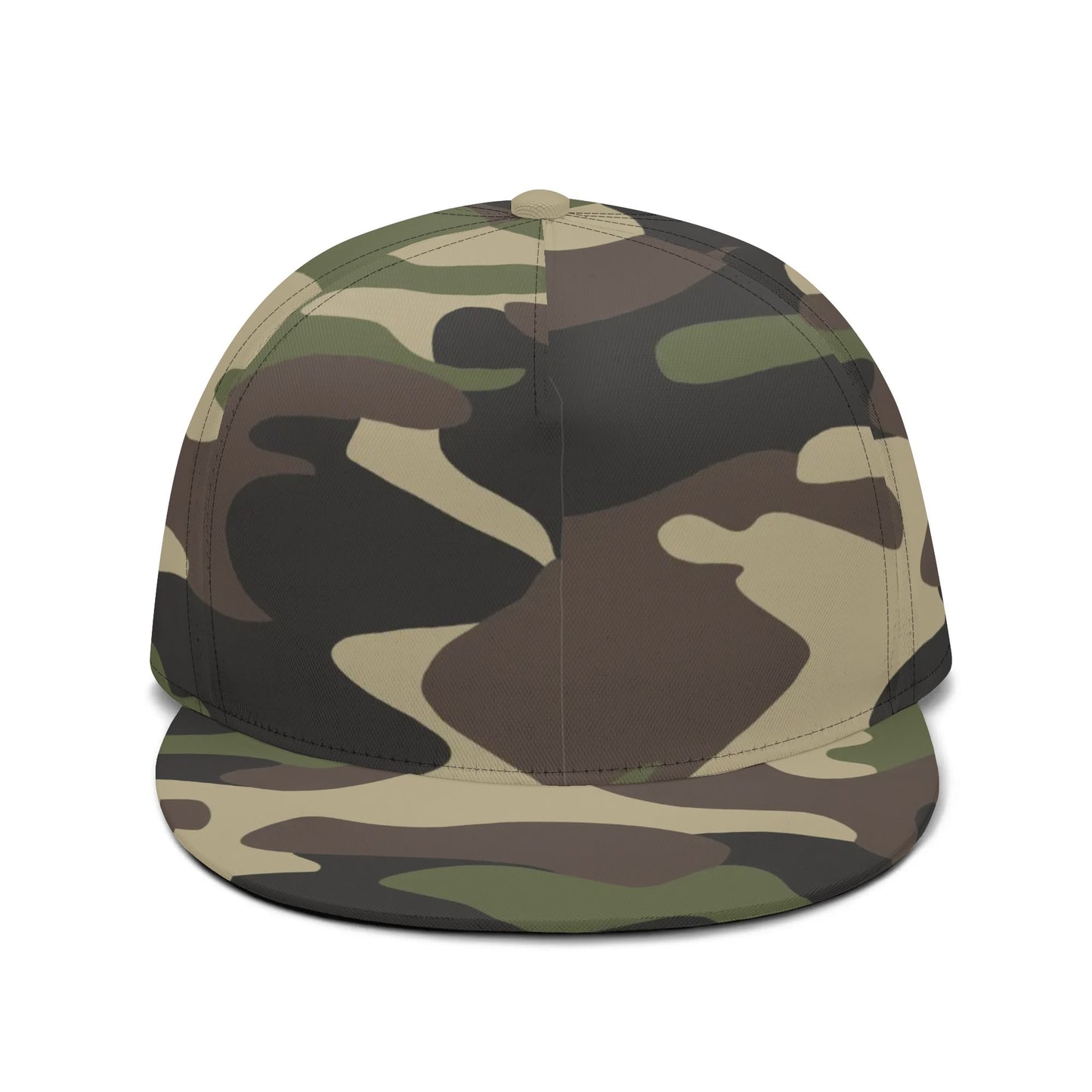 Camo Snapback | Classic Green Camouflage