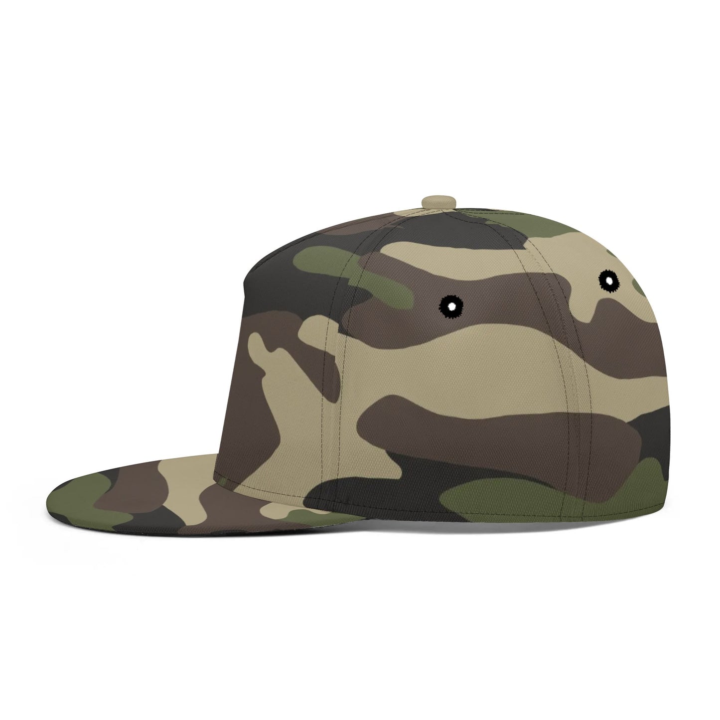 Camo Snapback | Classic Green Camouflage